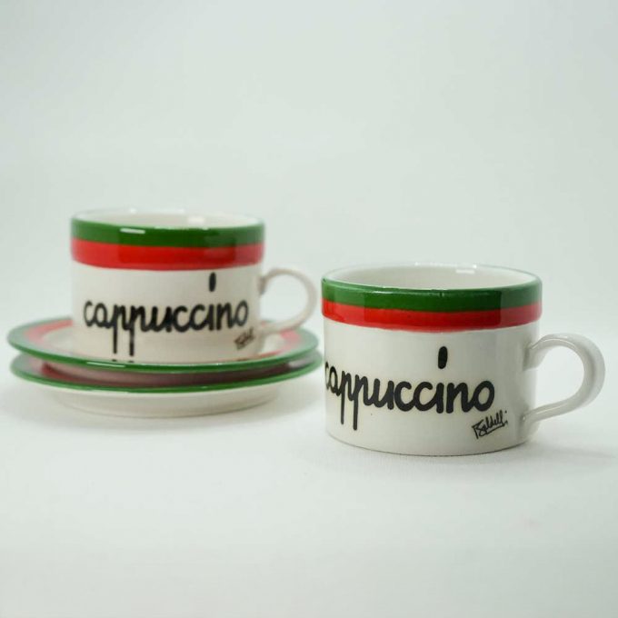 Baldelli Italia Cappucino Cups & Saucers - Pre-Loved - Image 7