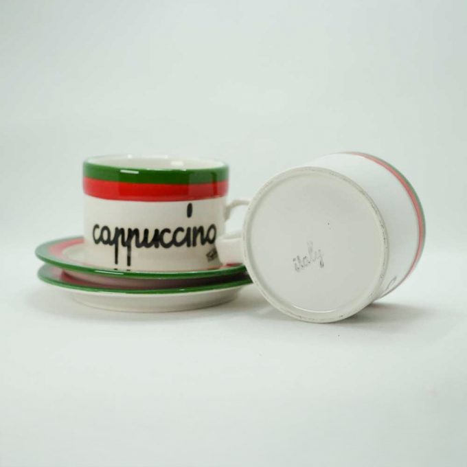Baldelli Italia Cappucino Cups & Saucers - Pre-Loved - Image 6
