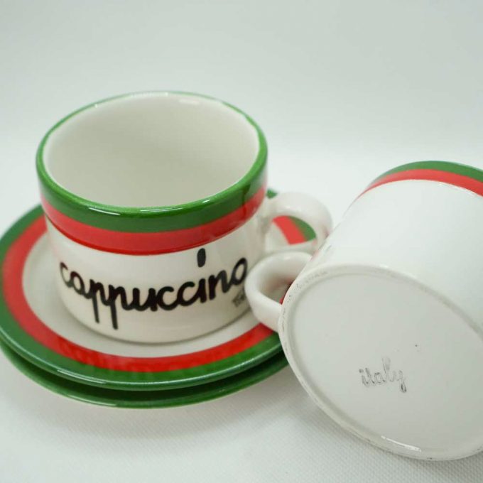 Baldelli Italia Cappucino Cups & Saucers - Pre-Loved - Image 5