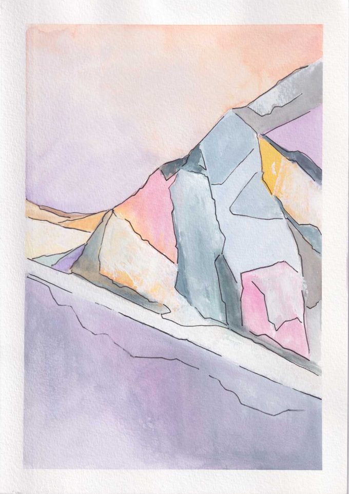 Evening Glacier