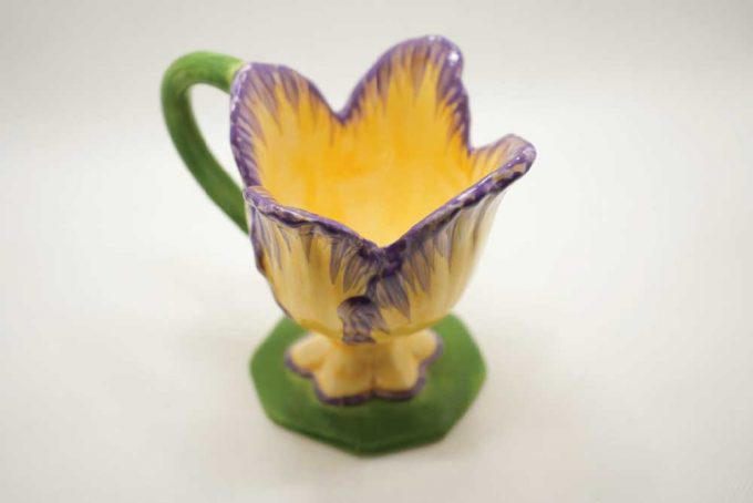 A Moyses Stevens Tulip Cup in the form of a tulip