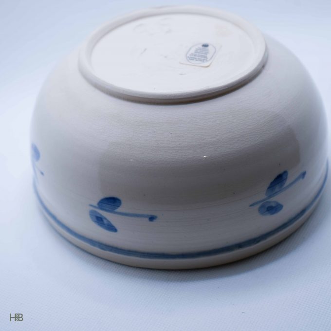 Beautiful blue and white plate and bowl set - Image 10