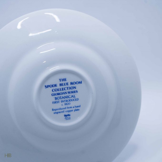 Spode flower plate - Image 4