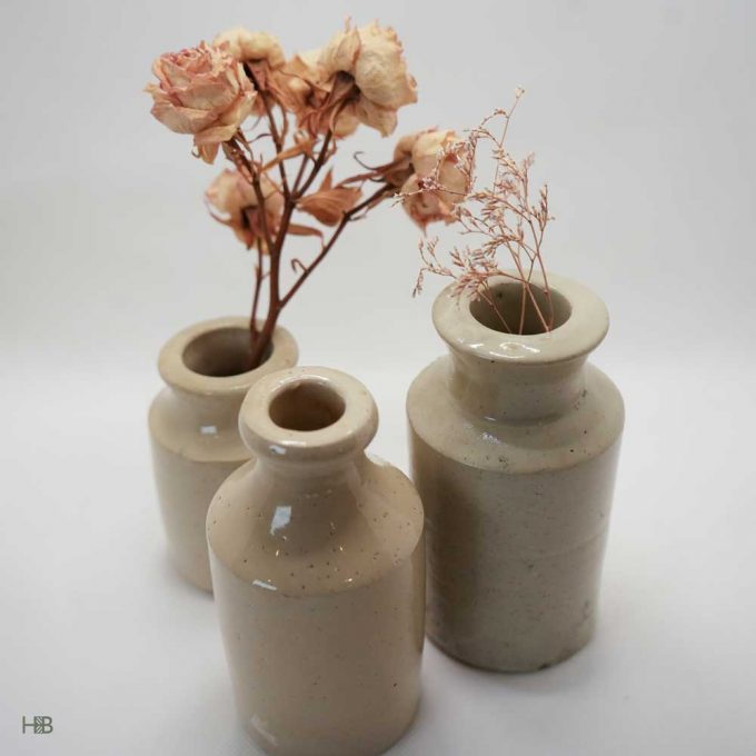 Stoneware Vases Trio - Image 6