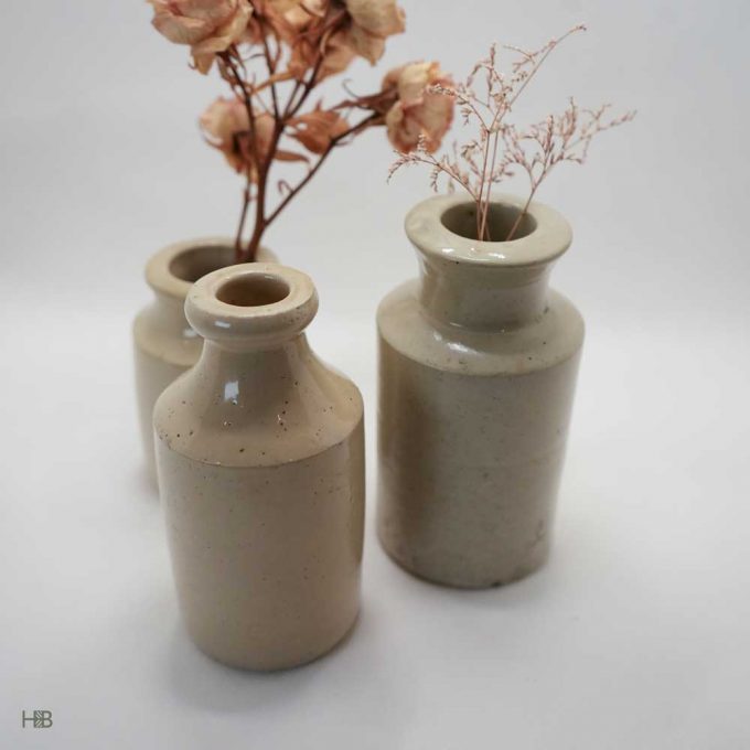 Stoneware Vases Trio - Image 4