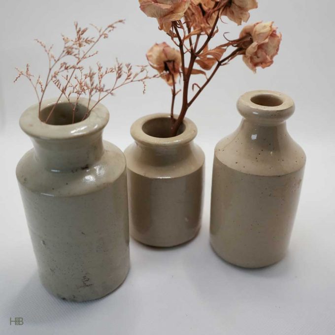 Stoneware Vases Trio - Image 3
